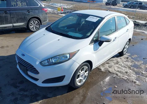 2015 Ford Fiesta Se из США, поврежденный, VIN 3FADP4BJ2FM187814